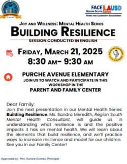 Building Resilience